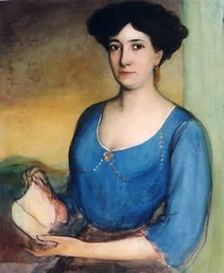 La señora de Casanueva Boceto para el retrato